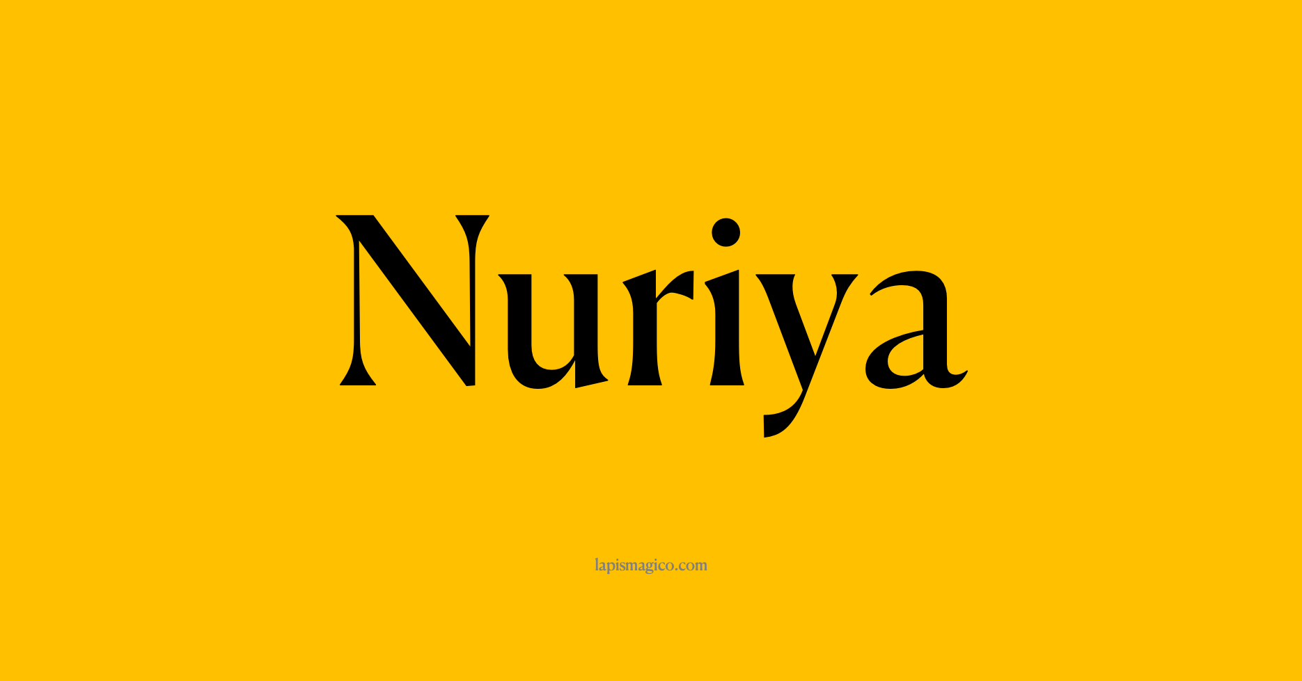 Nome Nuriya, ficha divertida com pontilhado para crianças