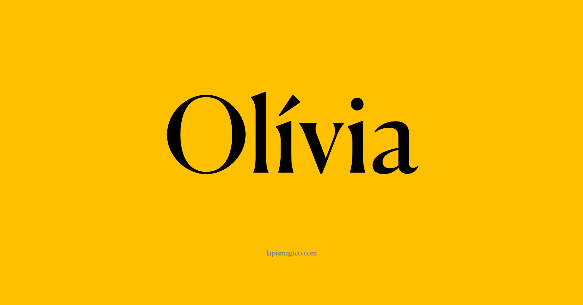 Nome Olívia, ficha divertida com pontilhado para crianças