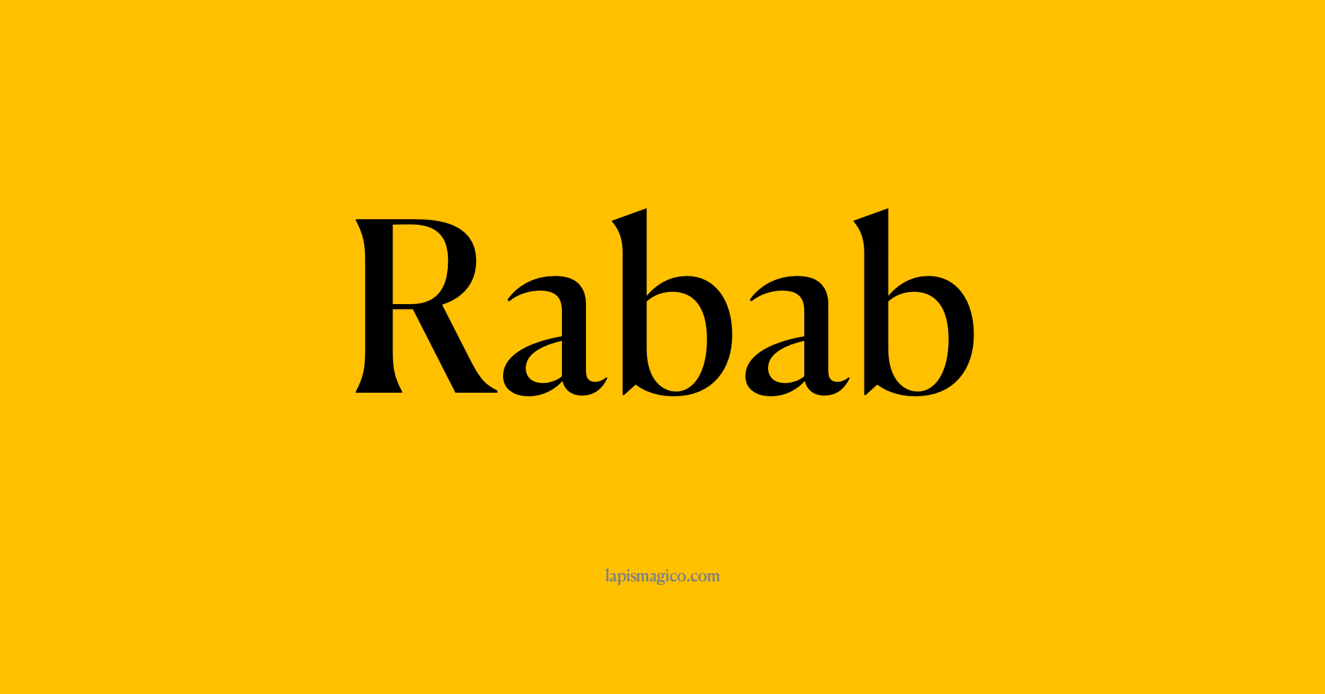 Nome Rabab, ficha divertida com pontilhado para crianças