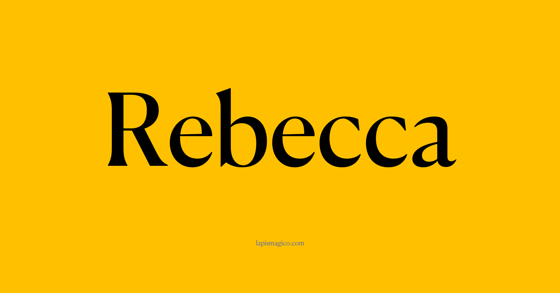 Nome Rebecca, ficha divertida com pontilhado para crianças