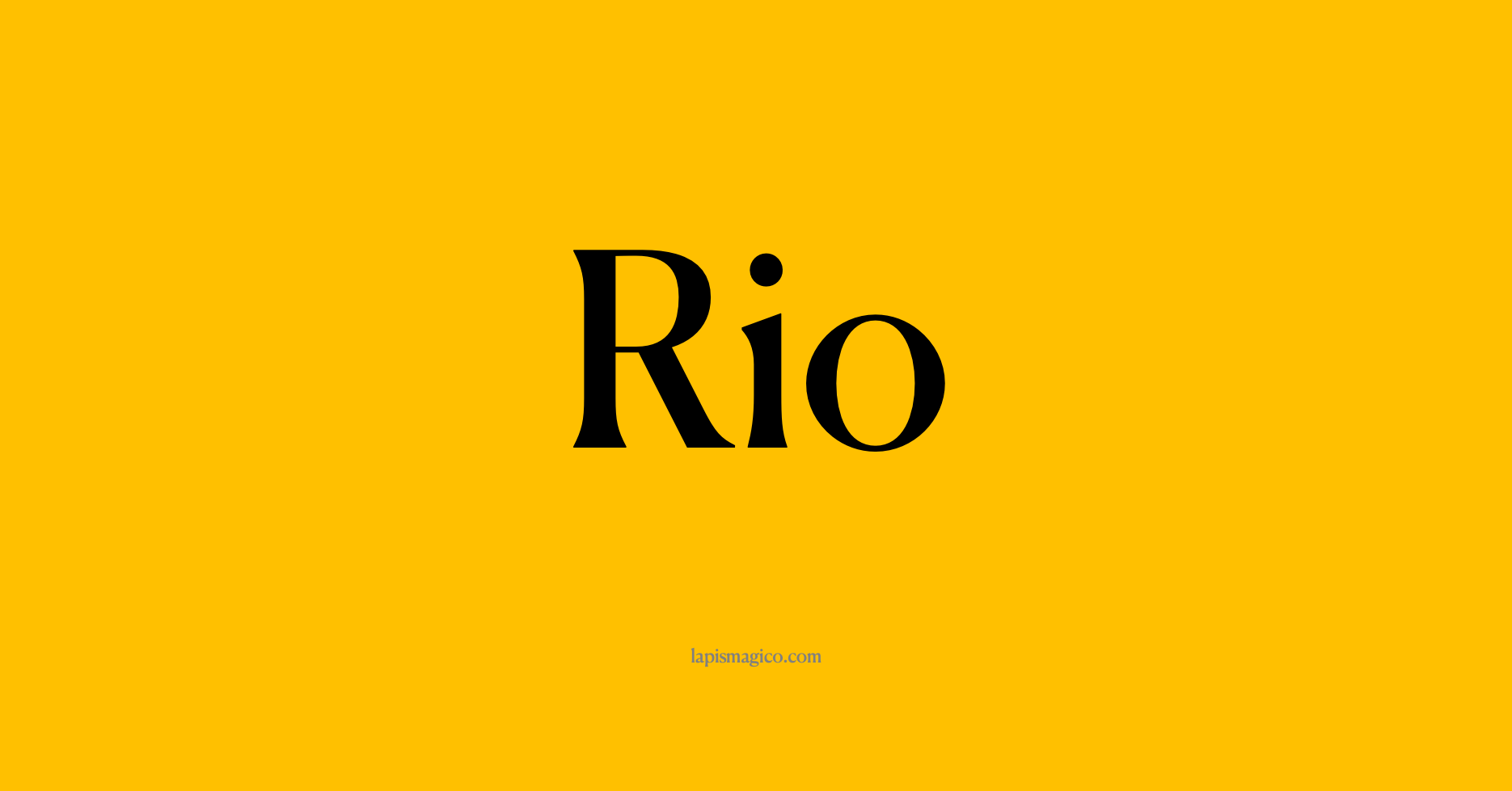Nome Rio, ficha divertida com pontilhado para crianças