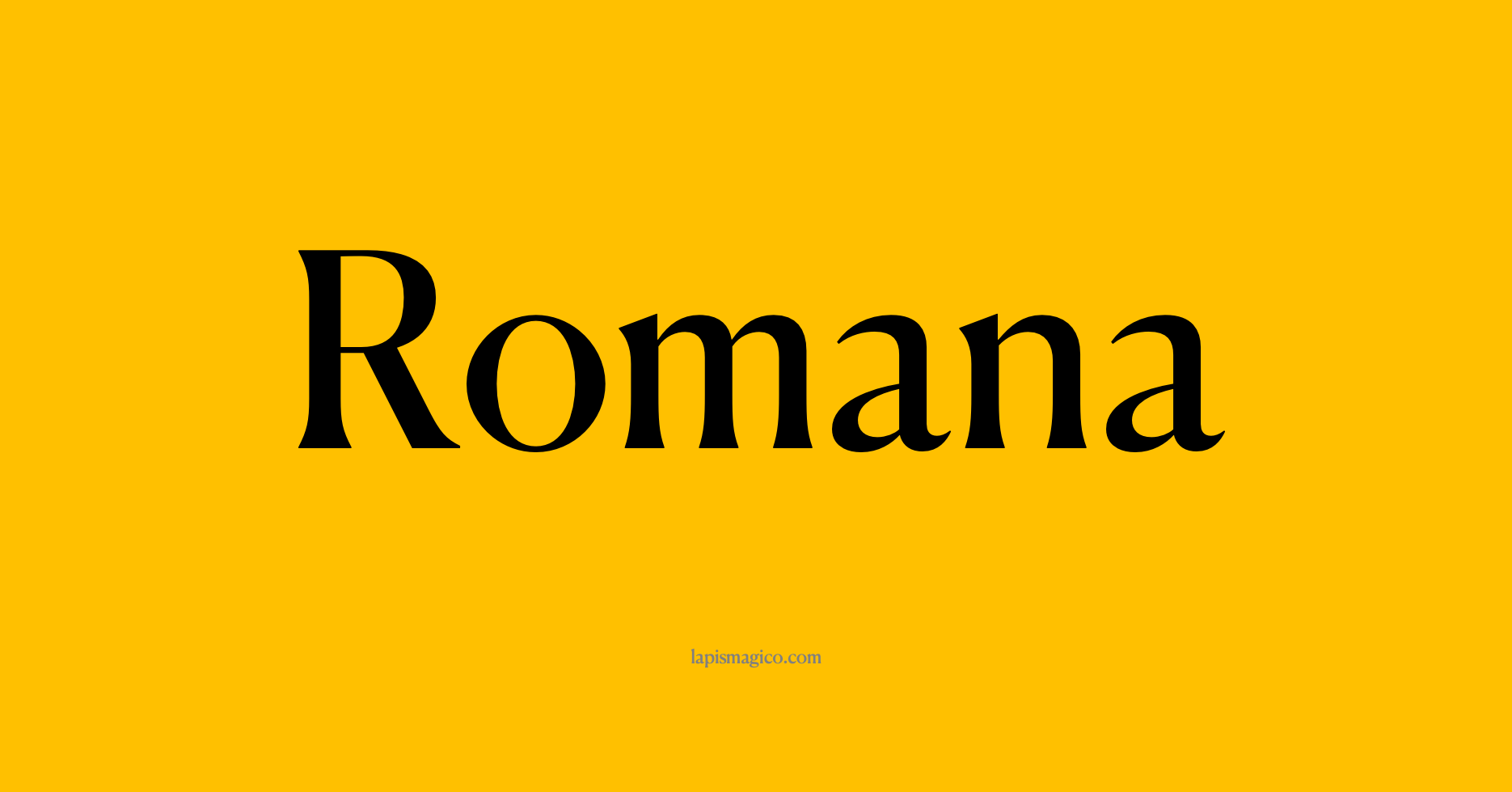 Nome Romana, ficha divertida com pontilhado para crianças