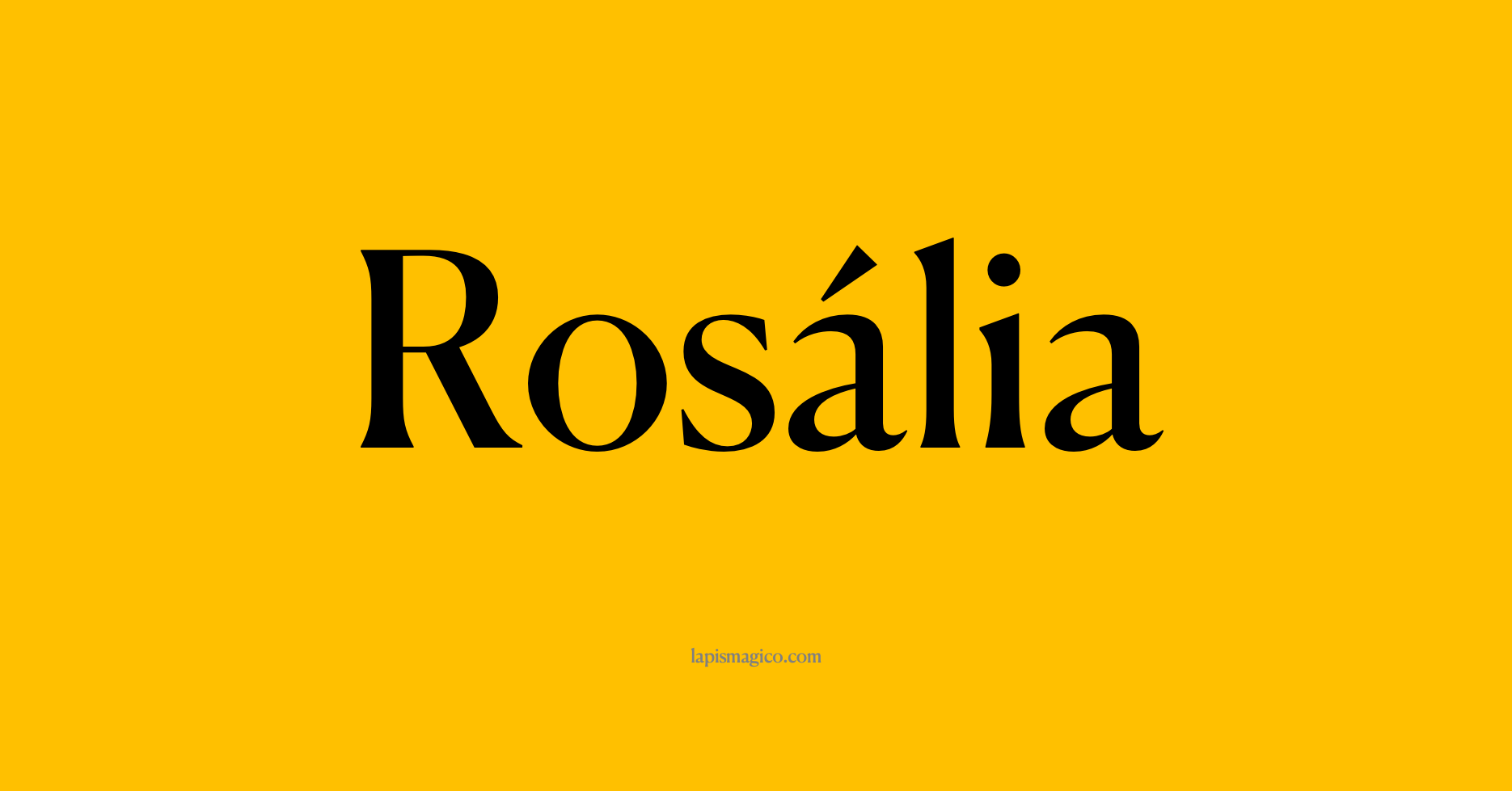 Nome Rosália, ficha divertida com pontilhado para crianças