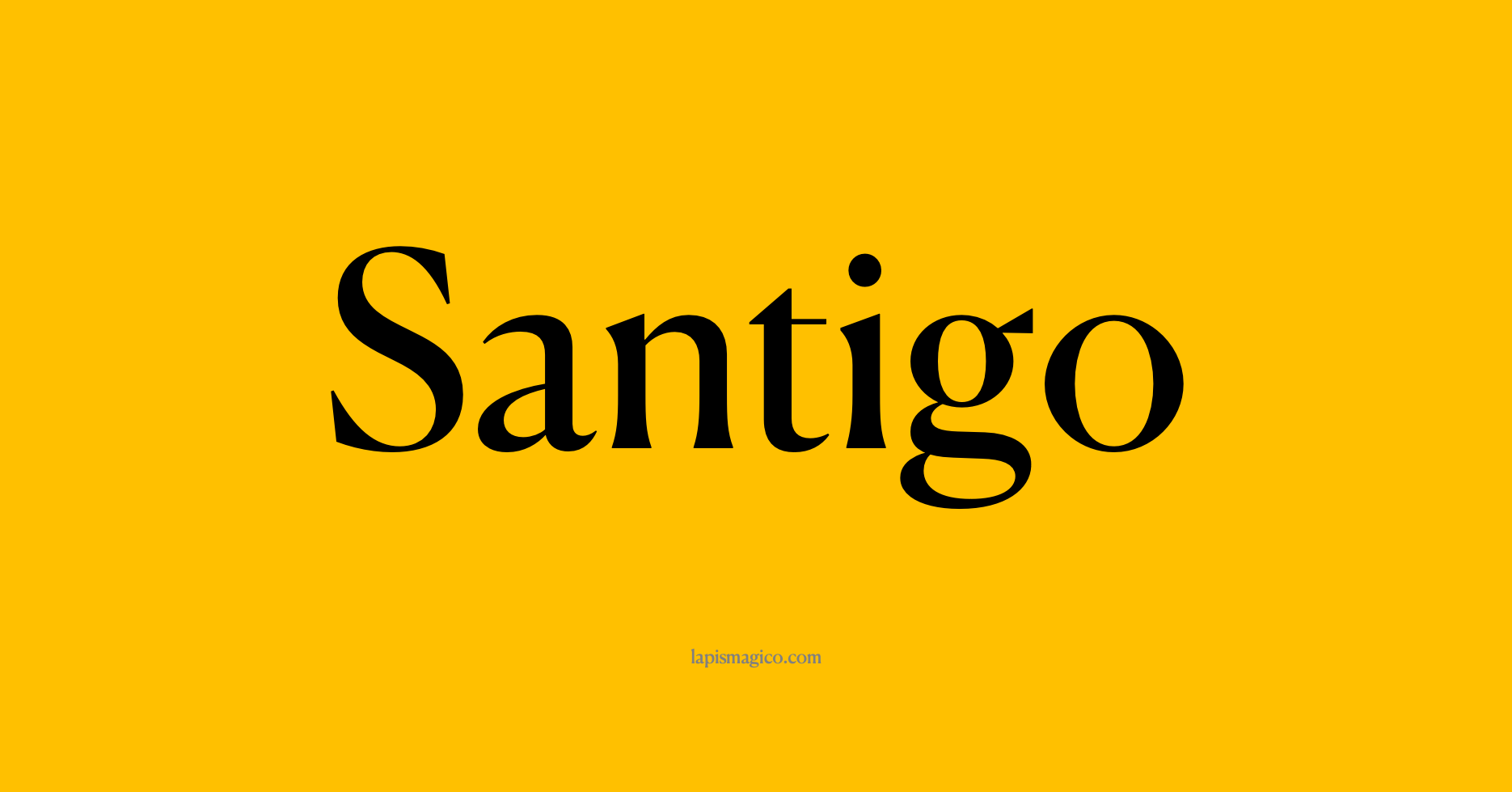 Nome Santigo, ficha divertida com pontilhado para crianças