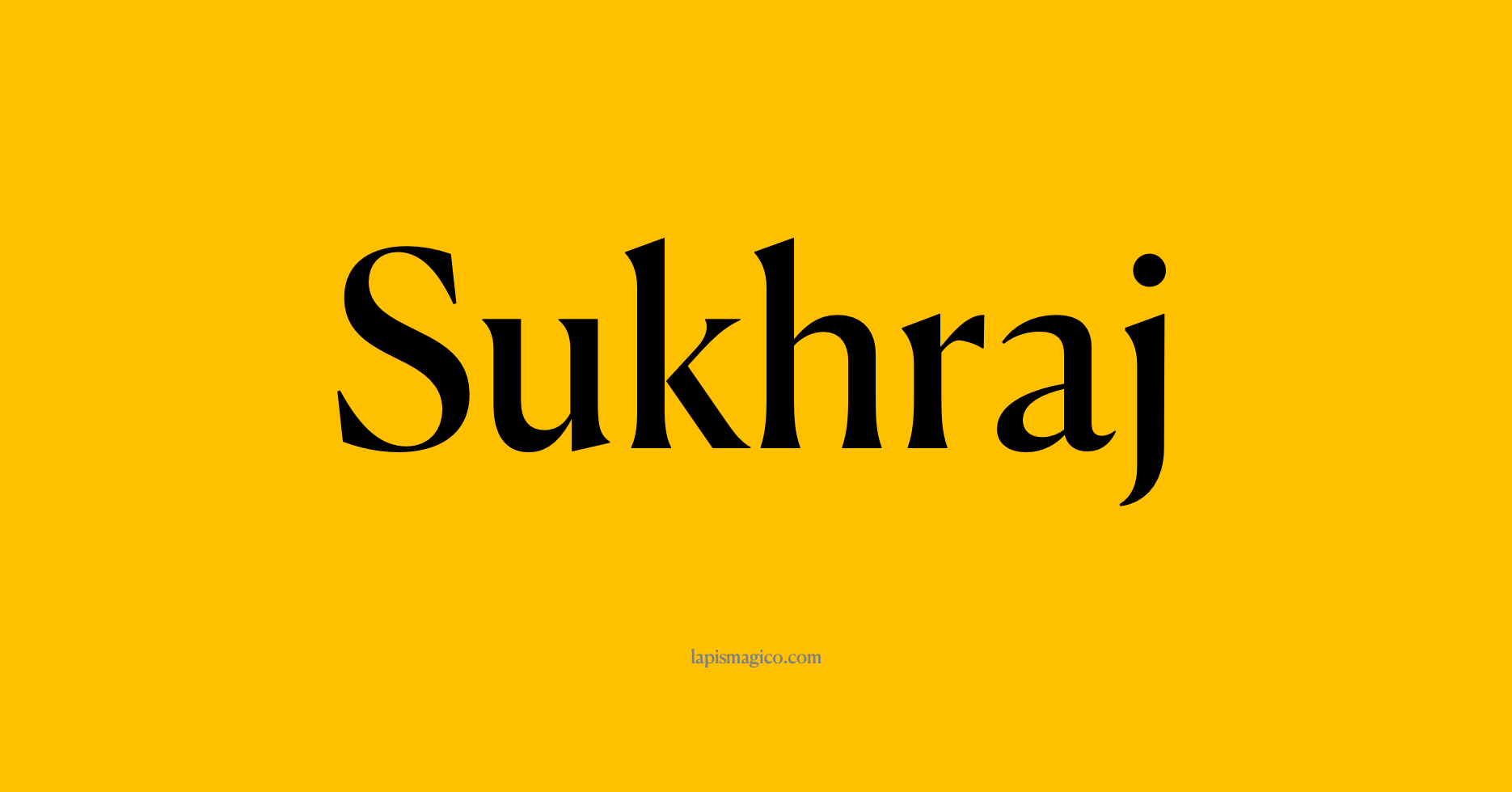 Nome Sukhraj, ficha divertida com pontilhado para crianças