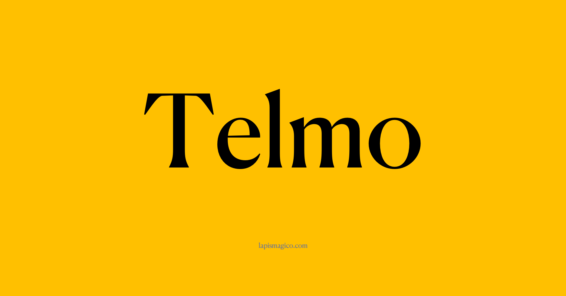 Nome Telmo, ficha divertida com pontilhado para crianças
