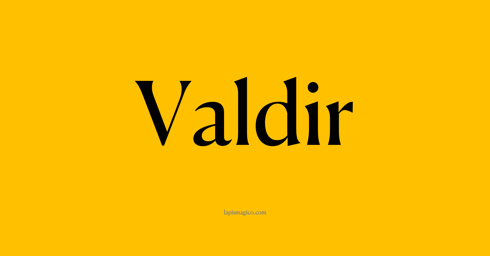 Nome Valdir, ficha divertida com pontilhado para crianças