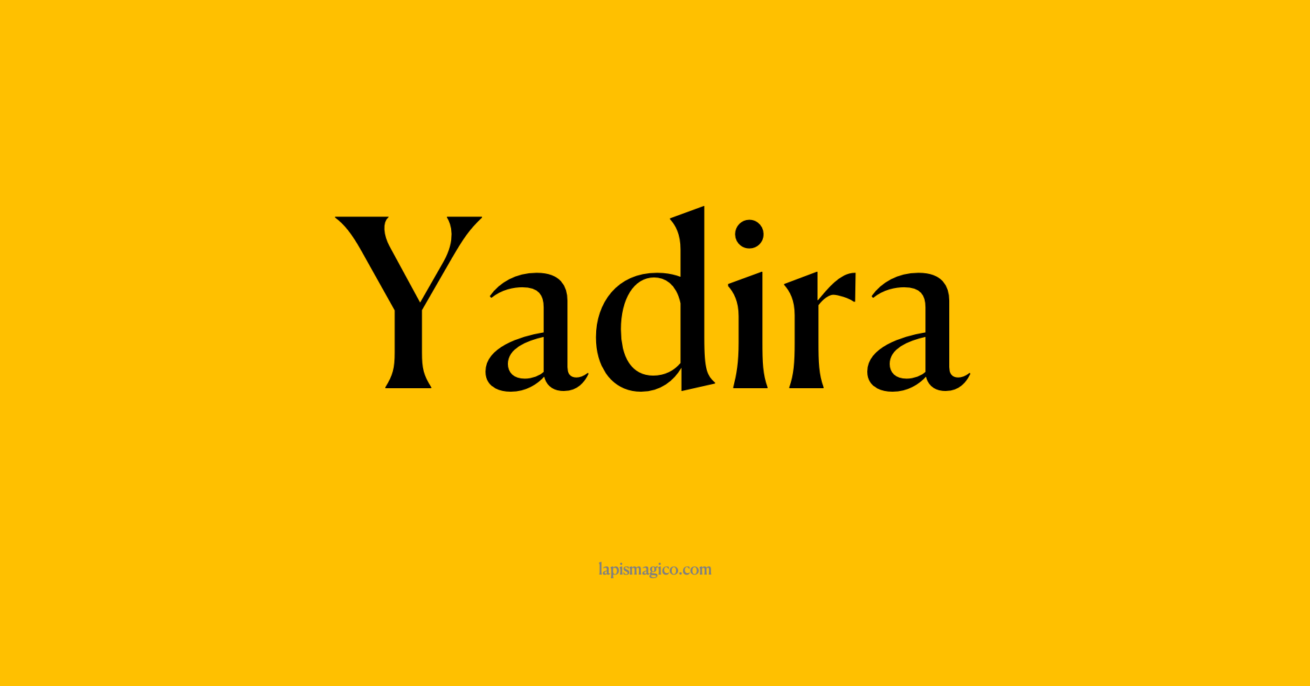 Nome Yadira, ficha divertida com pontilhado para crianças