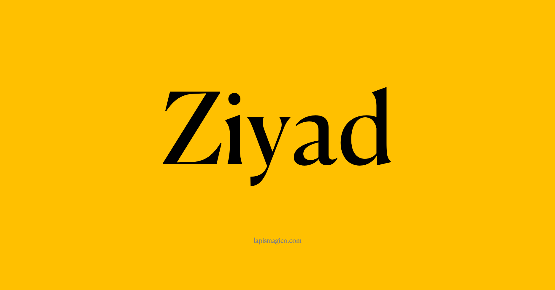 Nome Ziyad, ficha divertida com pontilhado para crianças