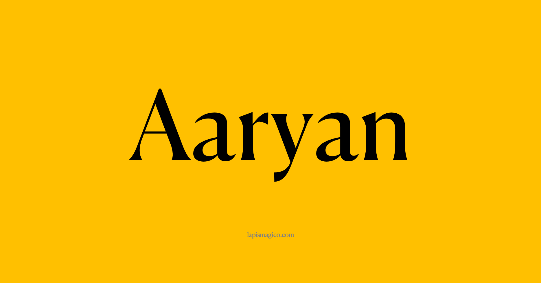 Nome Aaryan