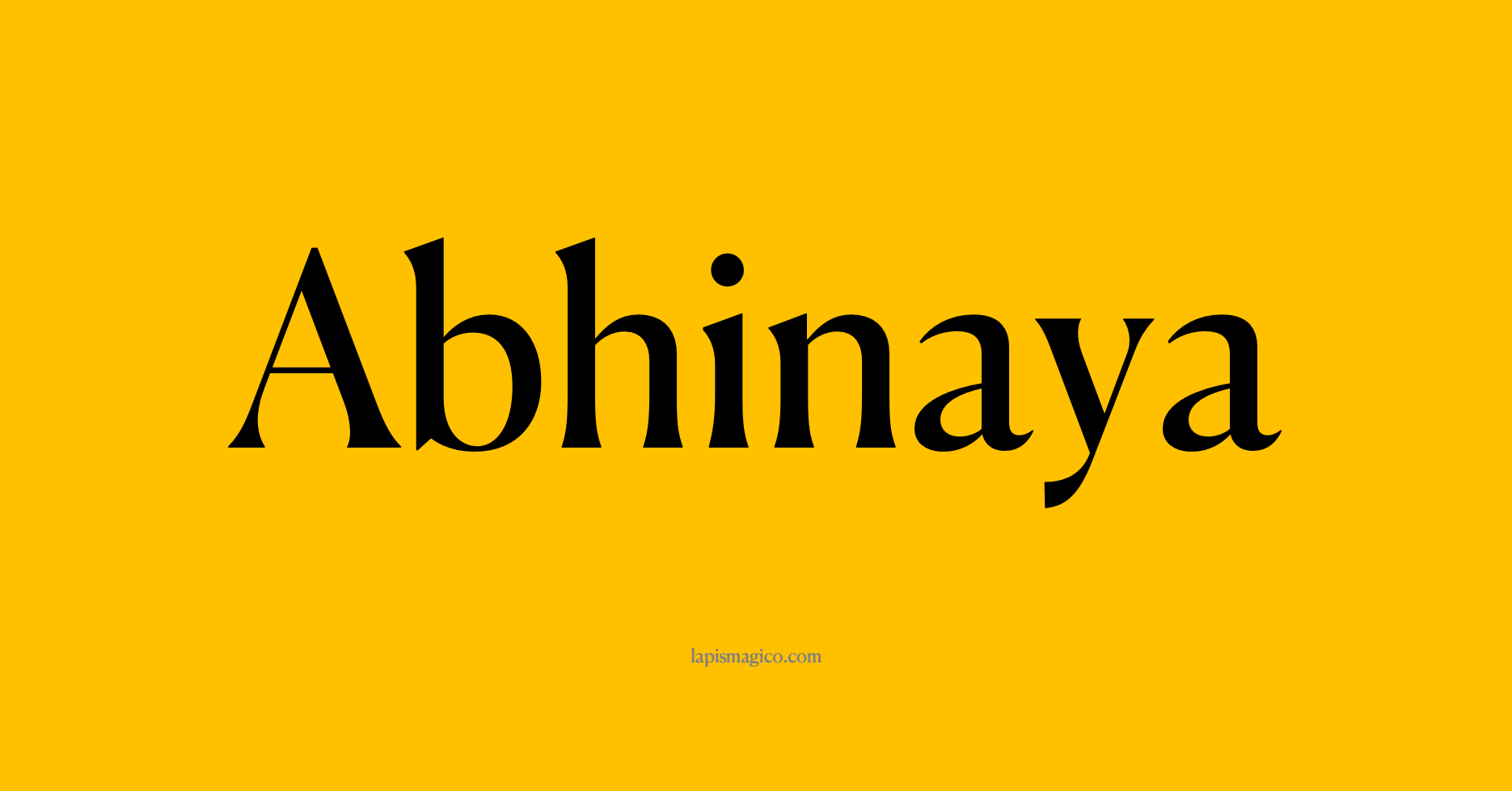 Nome Abhinaya