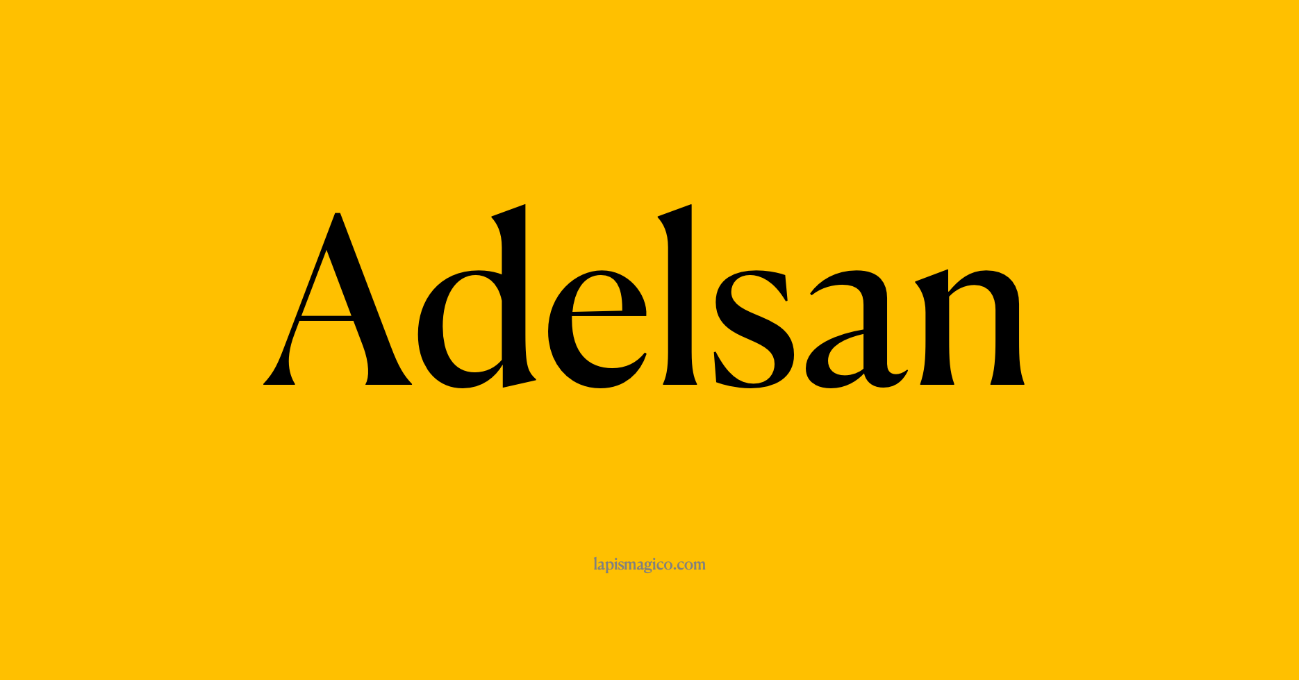 Nome Adelsan