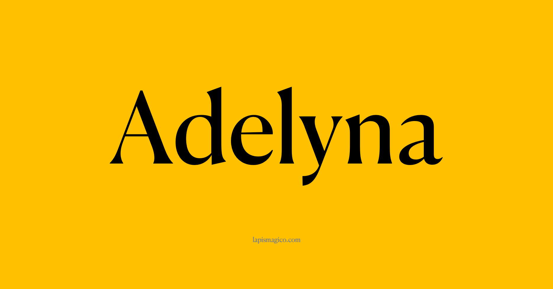 Nome Adelyna