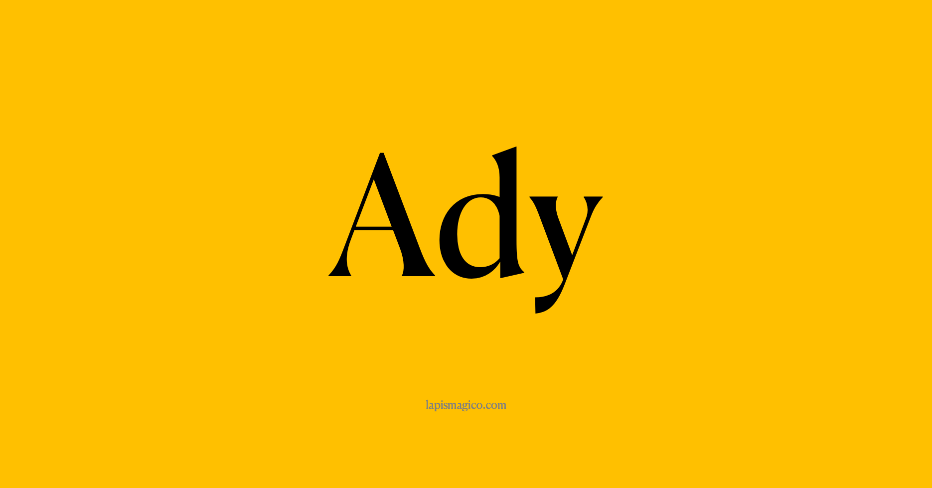 Nome Ady