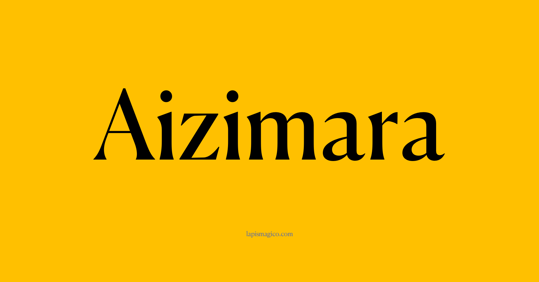 Nome Aizimara