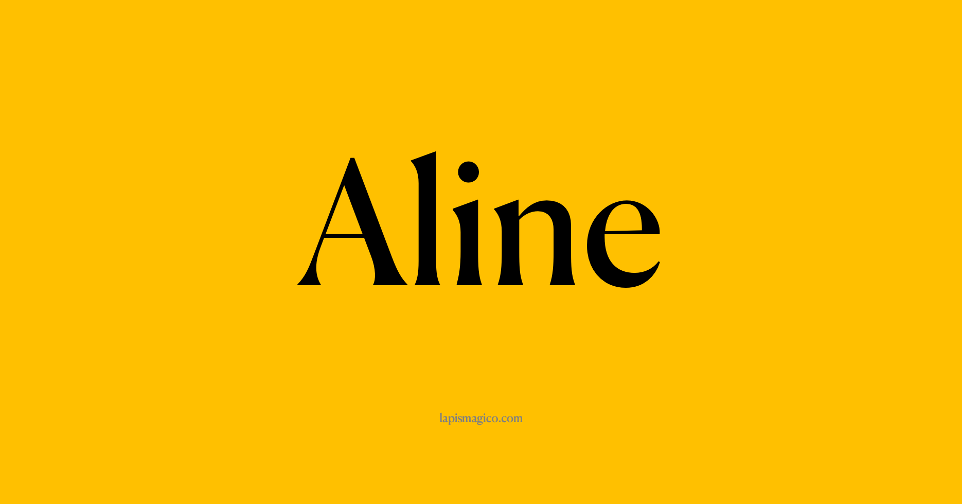Nome Aline