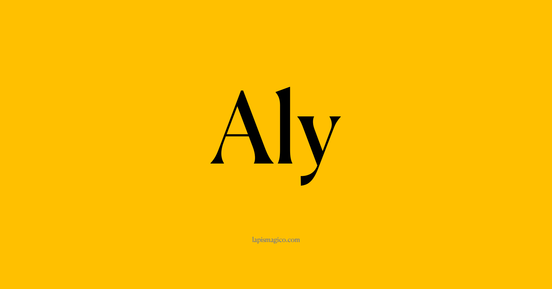 Nome Aly