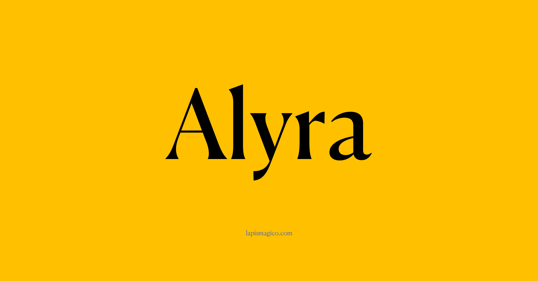 Nome Alyra