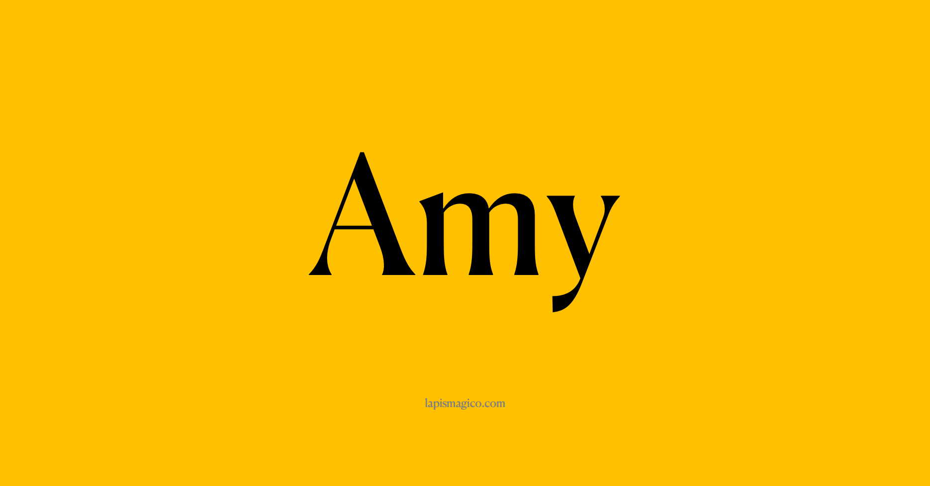 Nome Amy