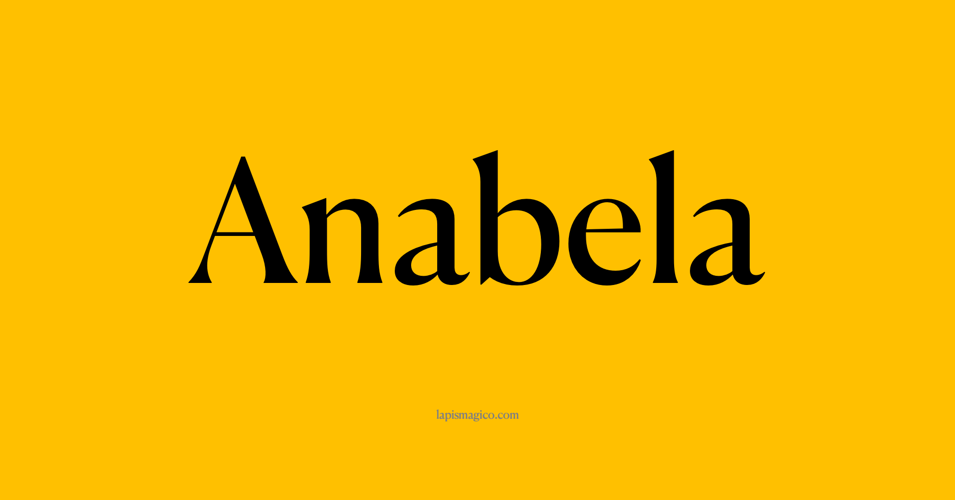 Nome Anabela
