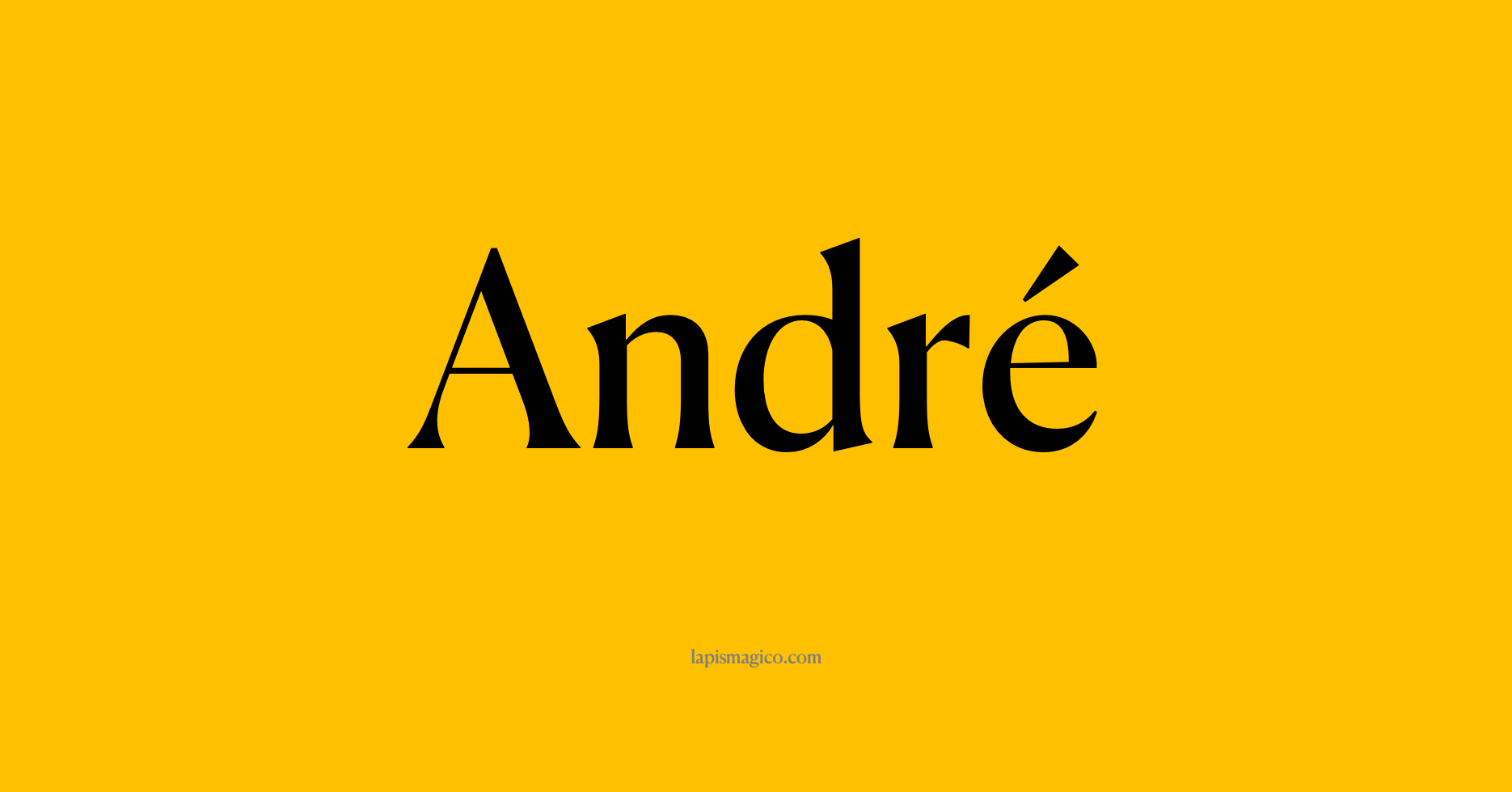 Nome André
