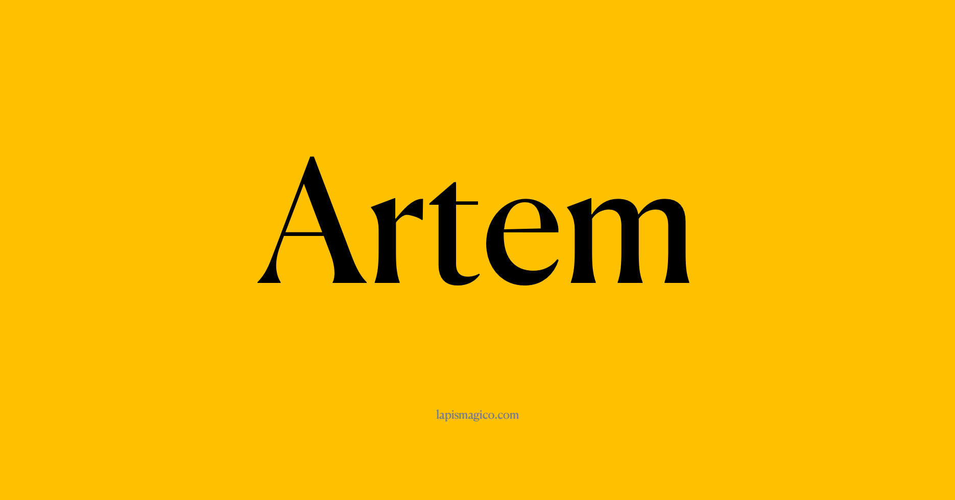 Nome Artem