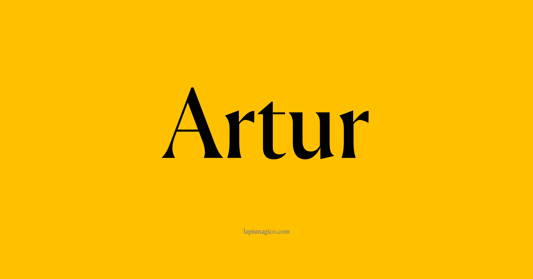 Nome Artur