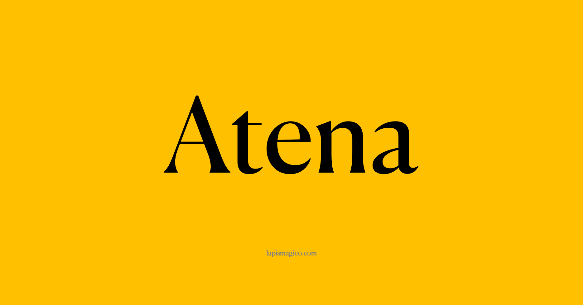 Nome Atena