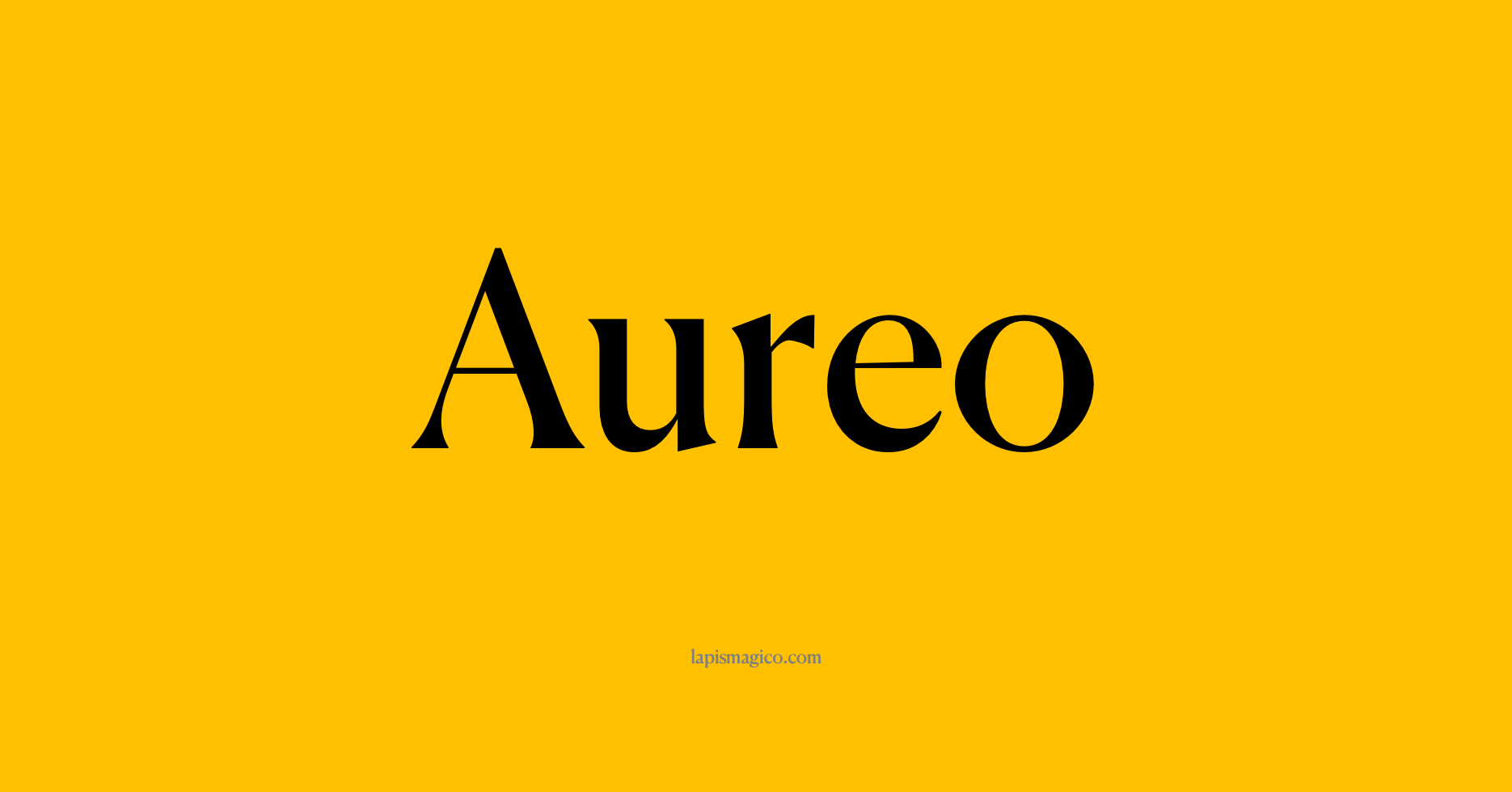 Nome Aureo