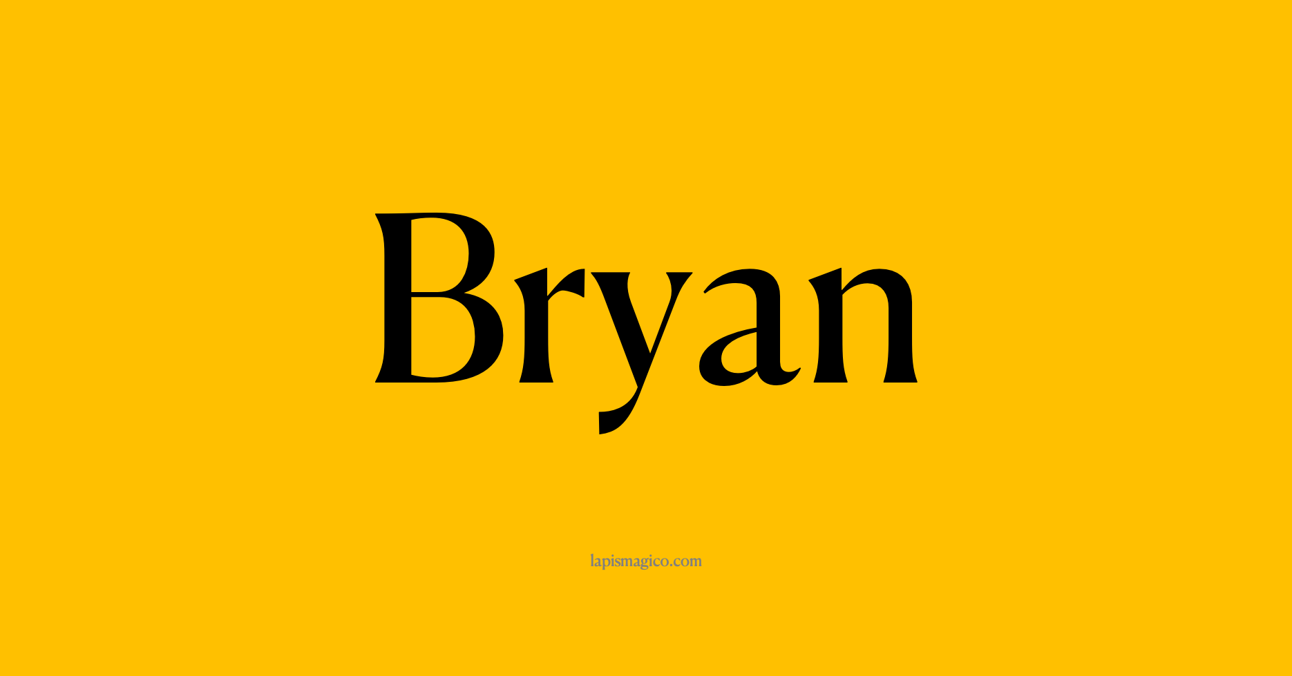 Nome Bryan