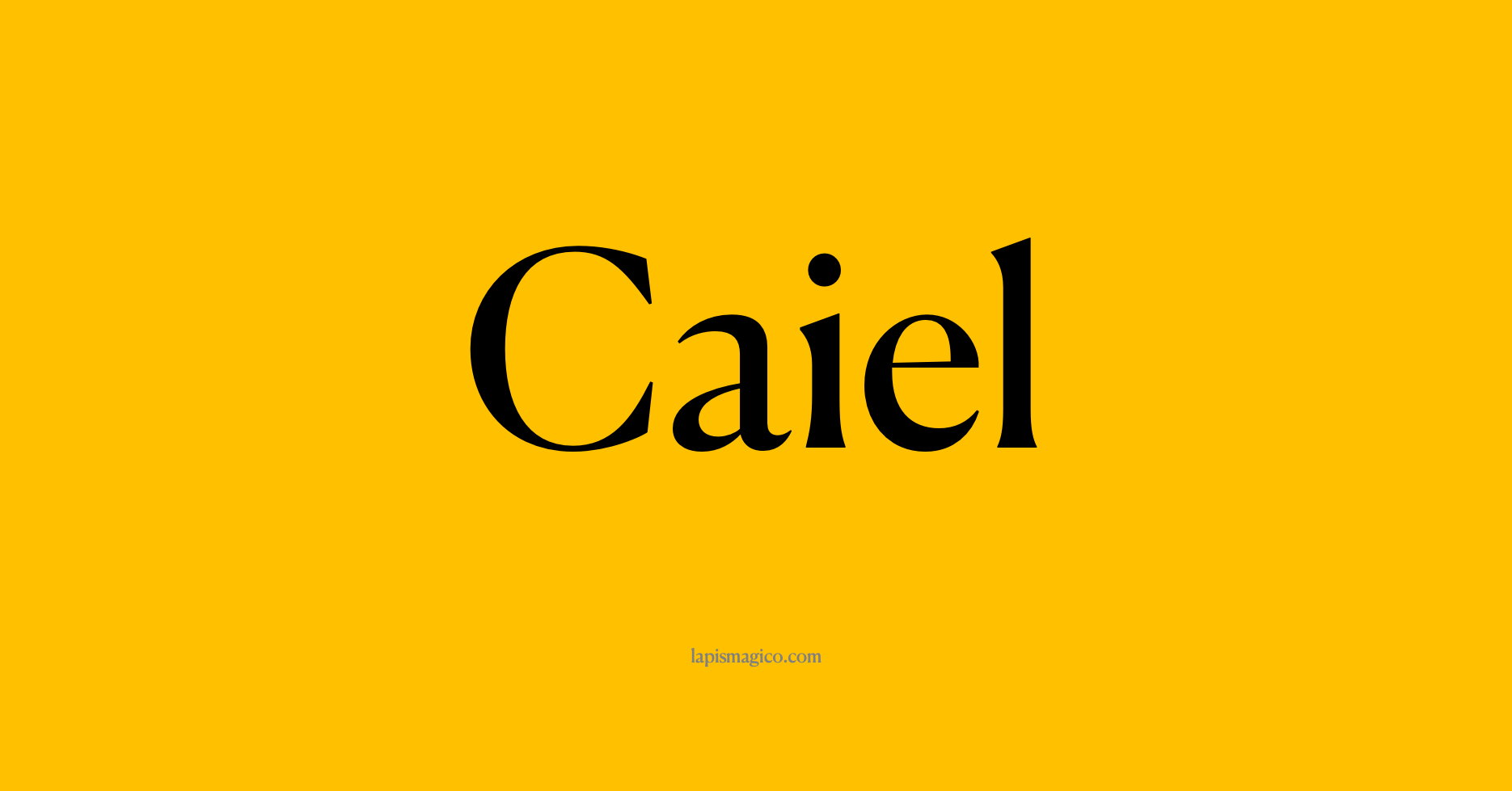 Nome Caiel