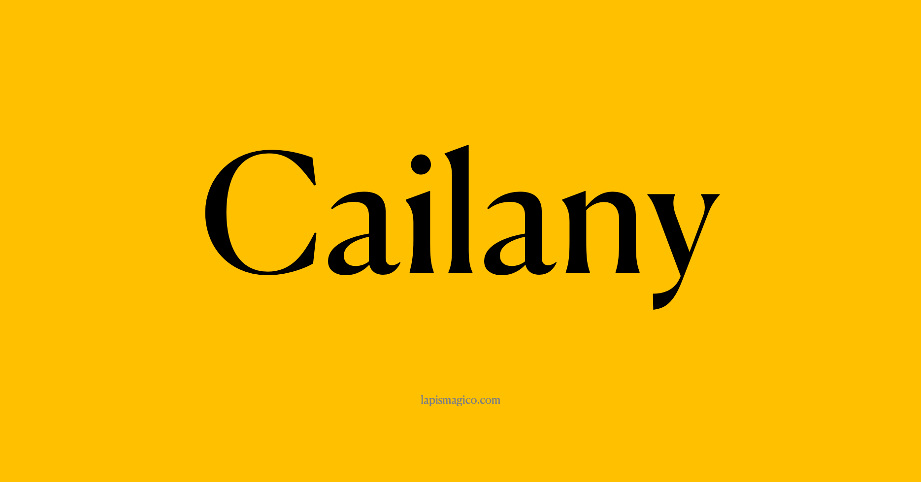 Nome Cailany