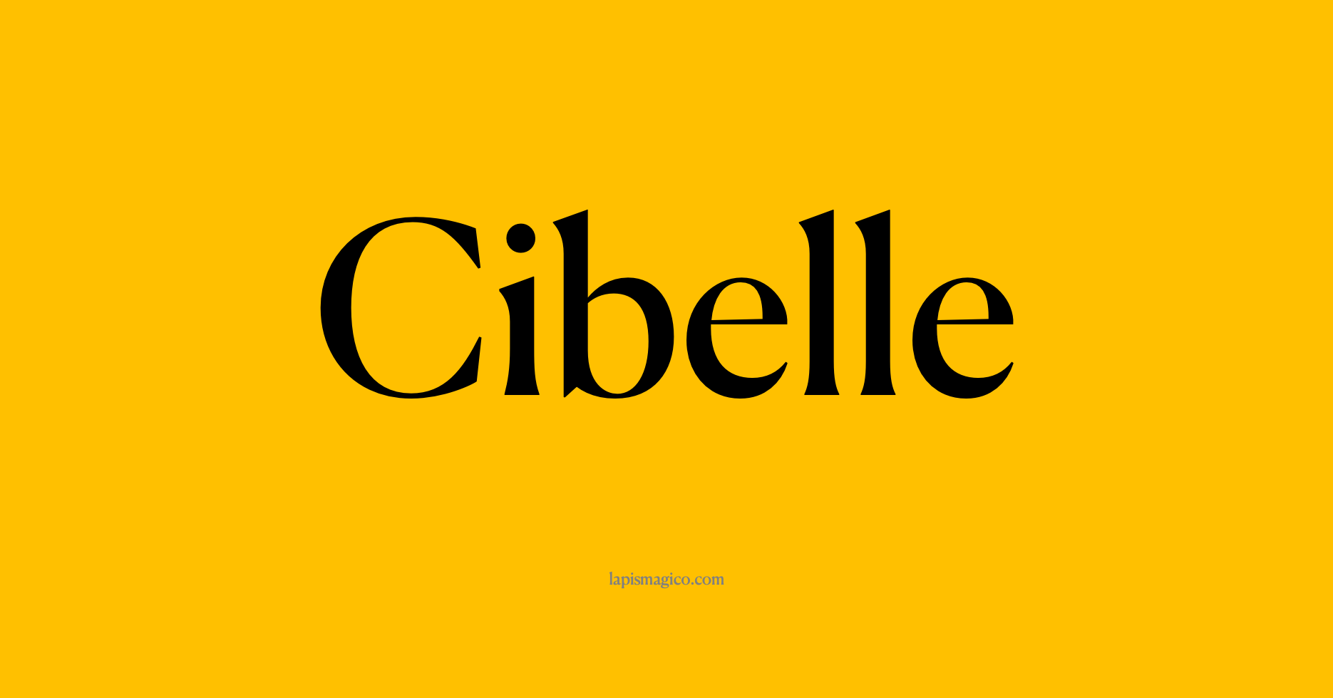 Nome Cibelle