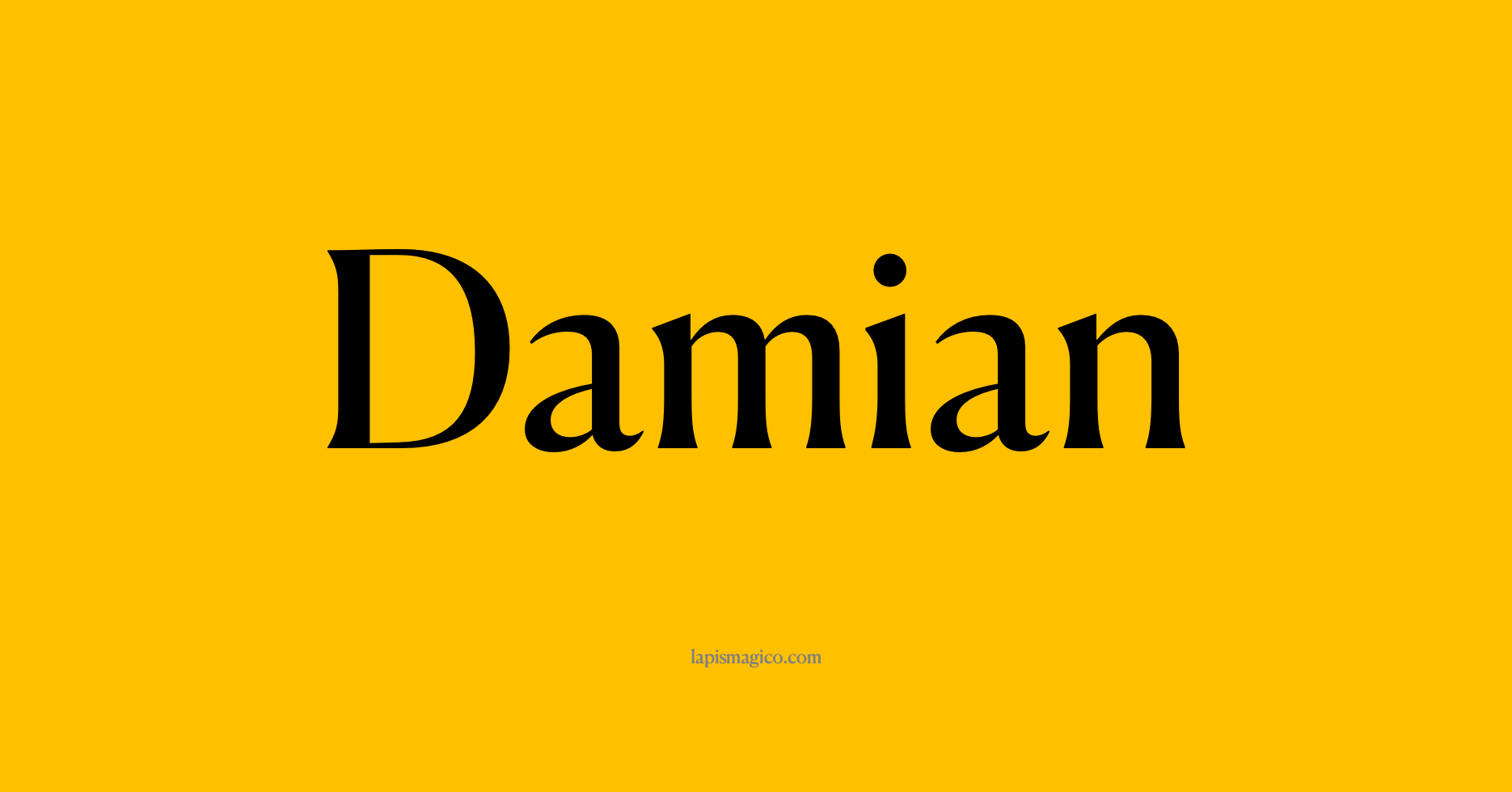 Nome Damian