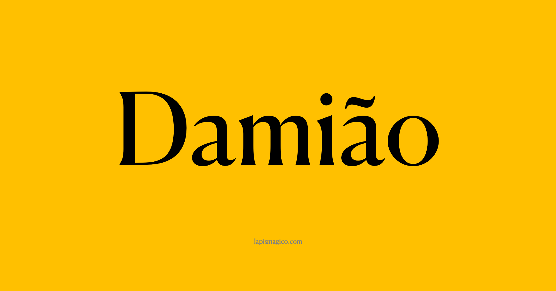 Nome Damião