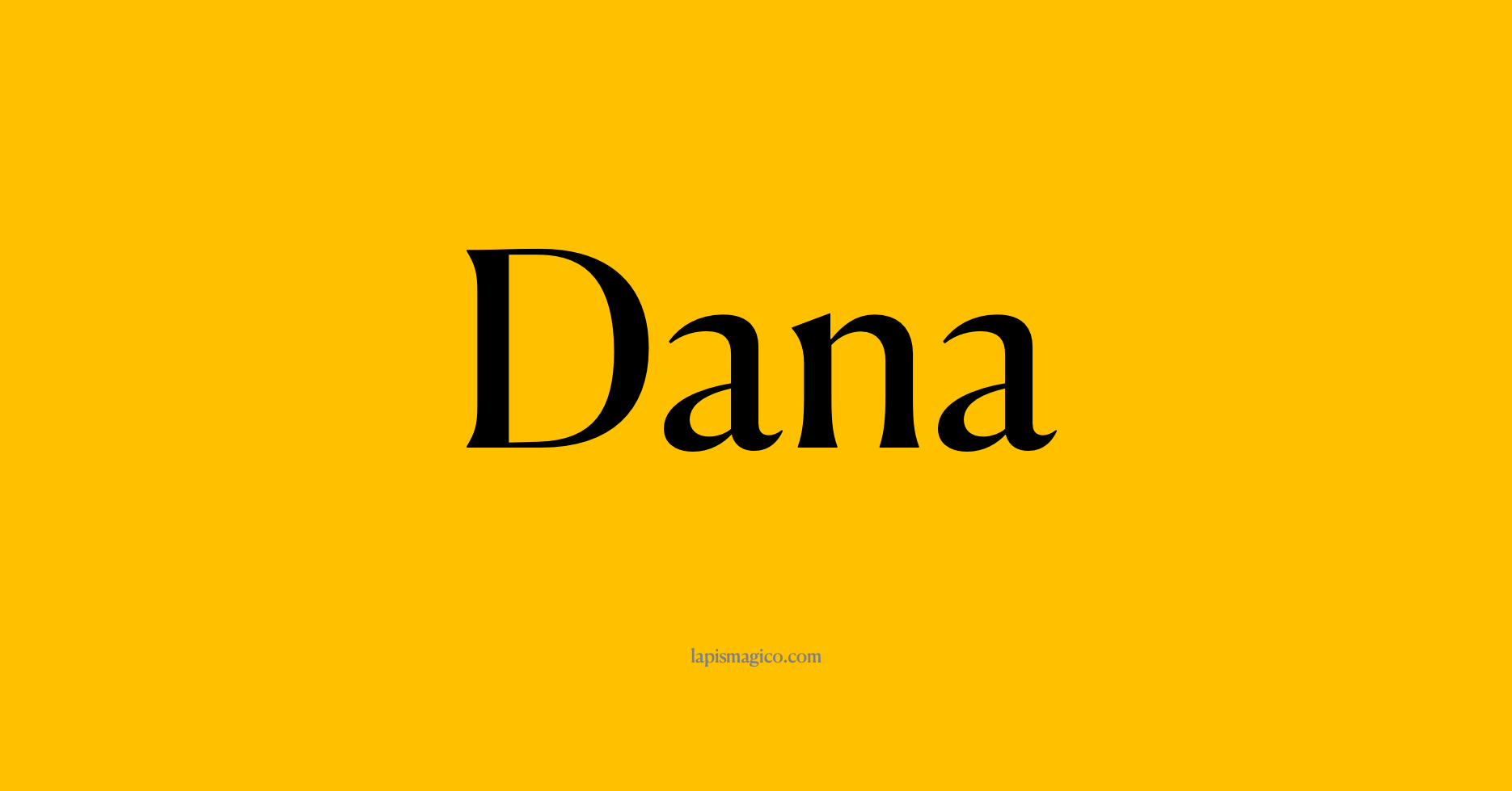 Nome Dana