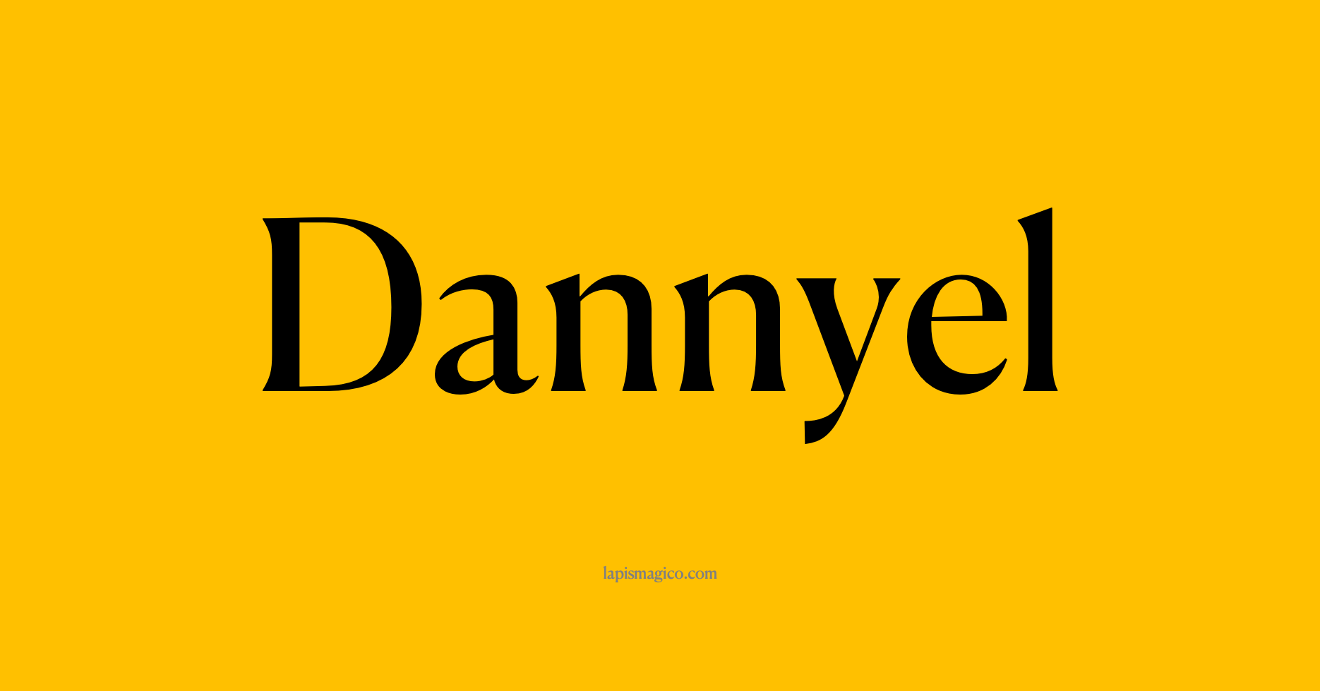 Nome Dannyel