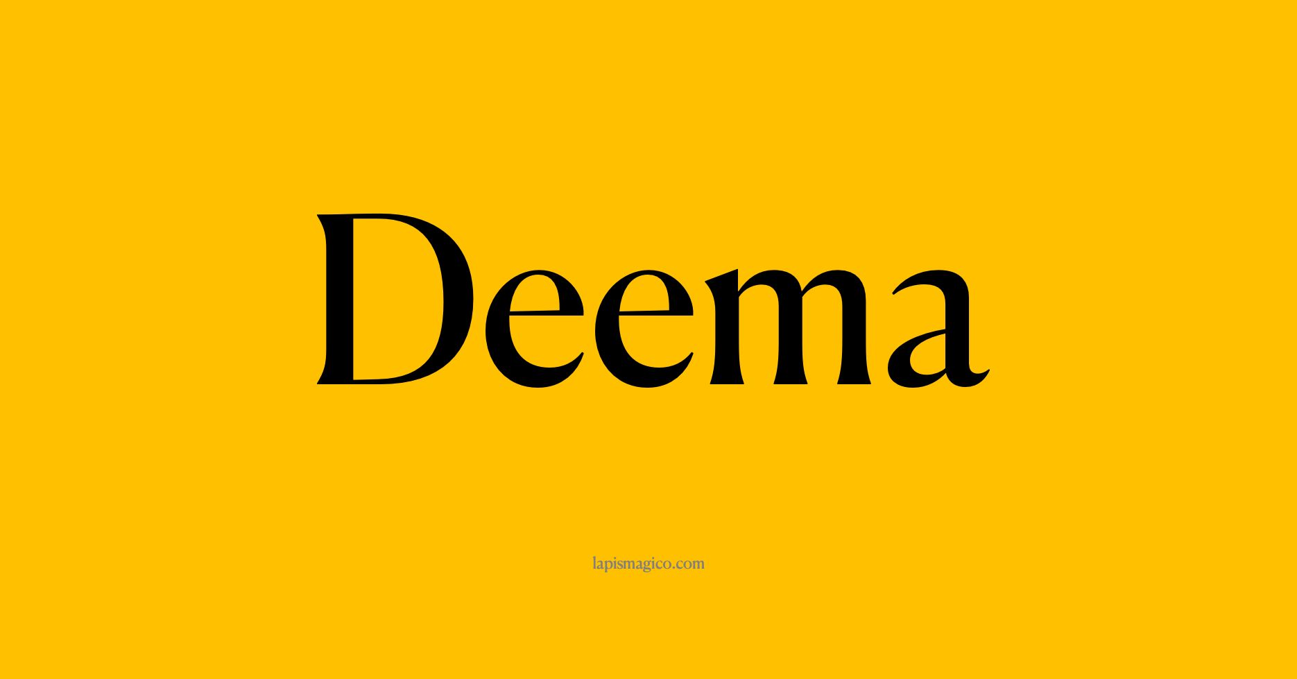 Nome Deema