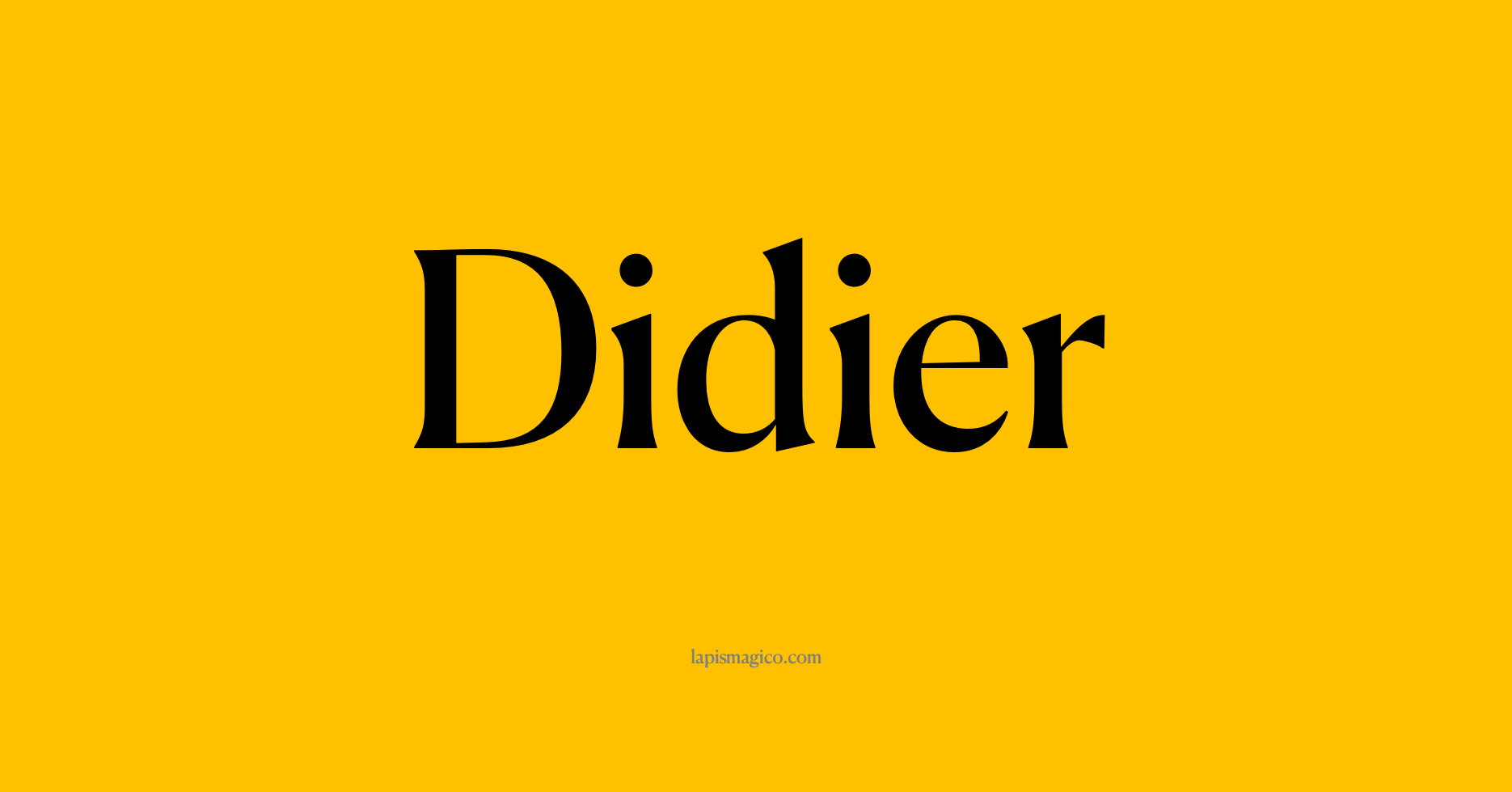 Nome Didier