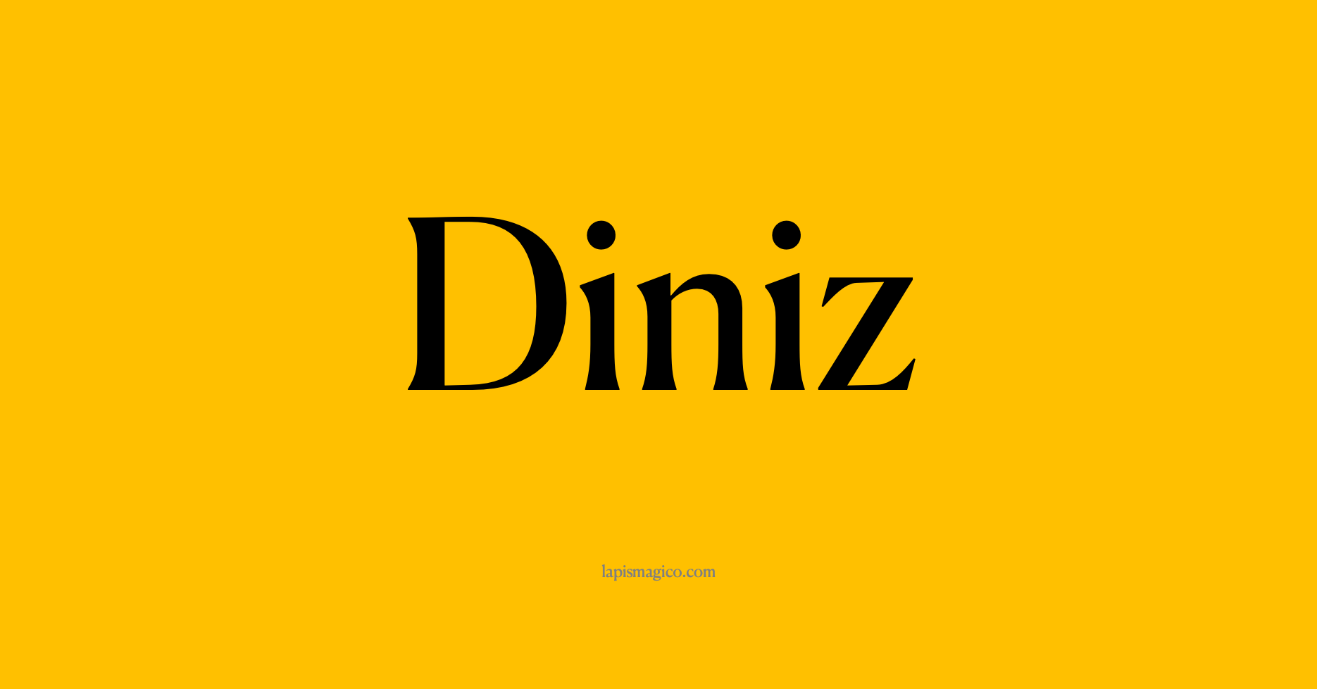 Nome Diniz