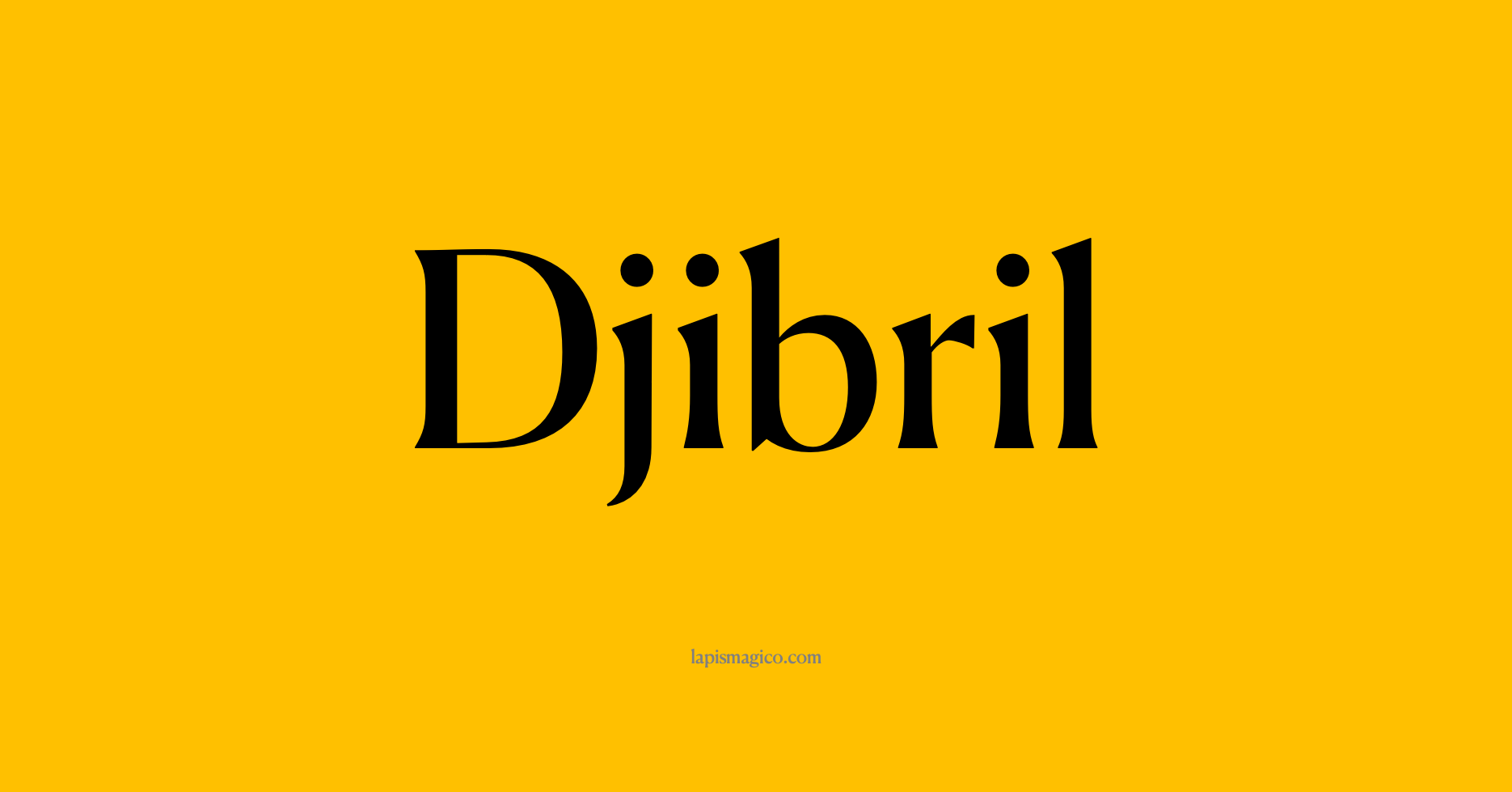 Nome Djibril