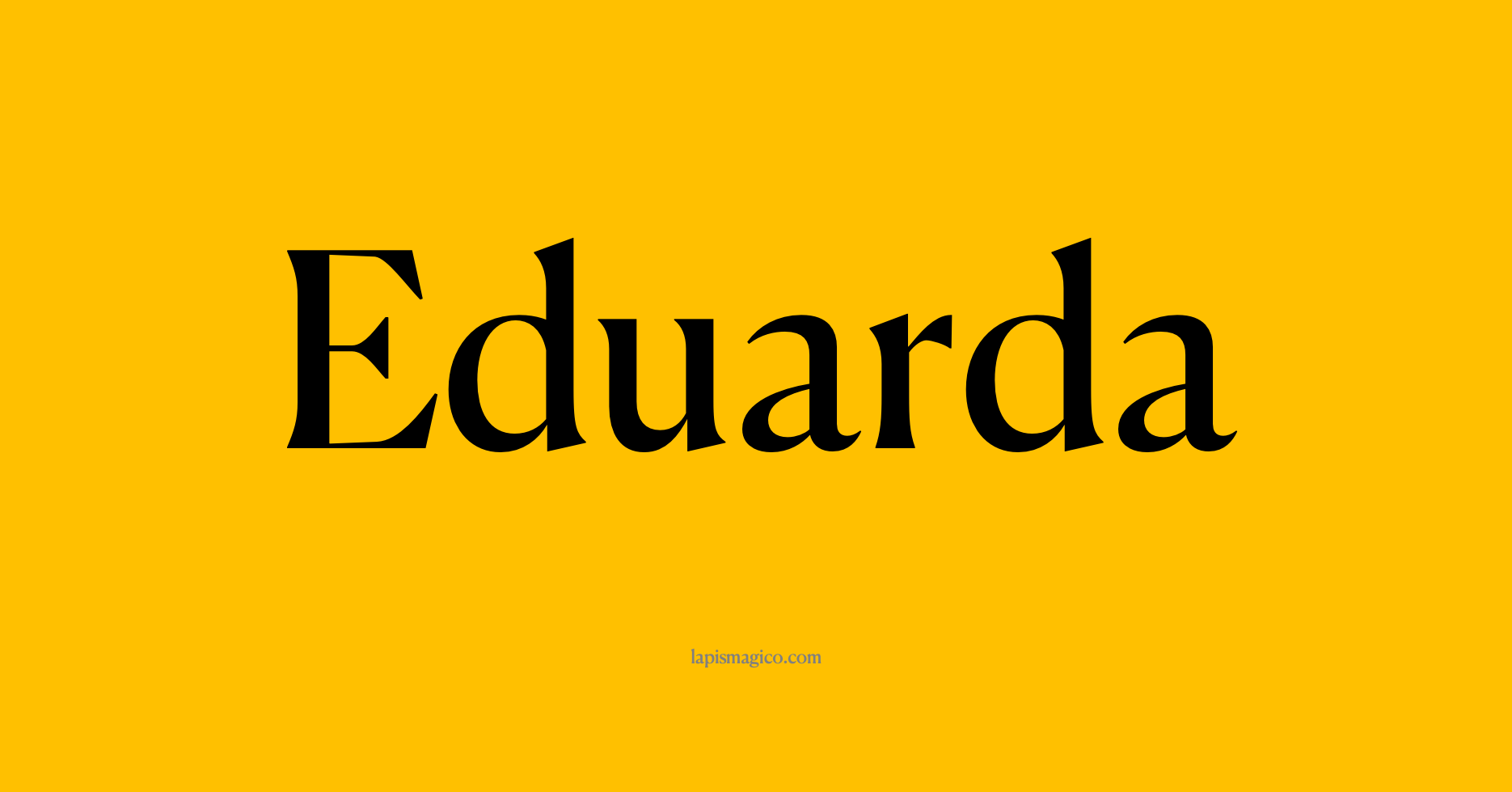 Nome Eduarda