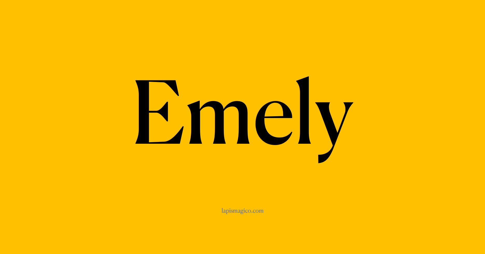 Nome Emely