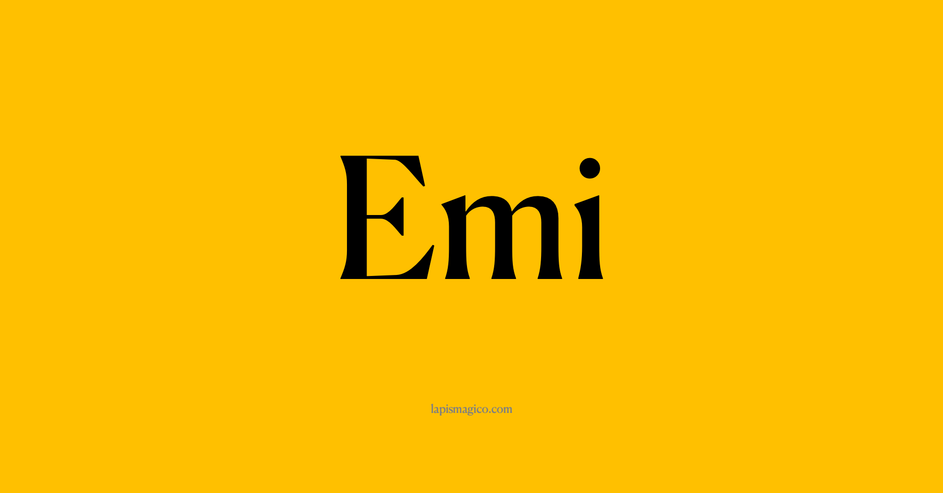 Nome Emi