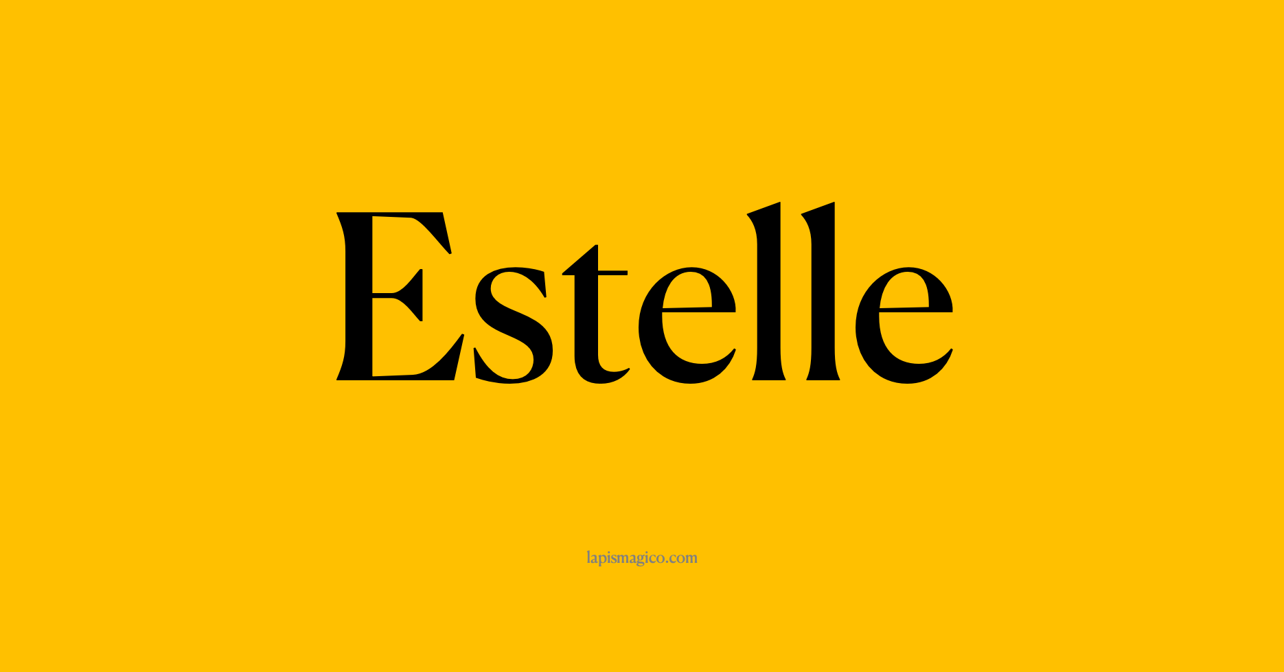 Nome Estelle