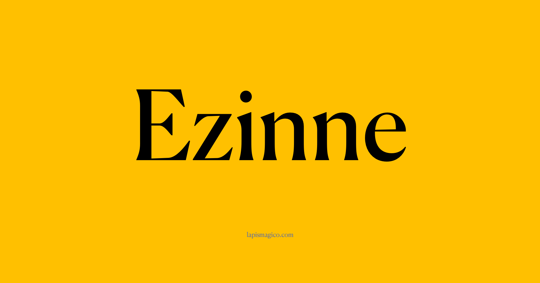 Nome Ezinne