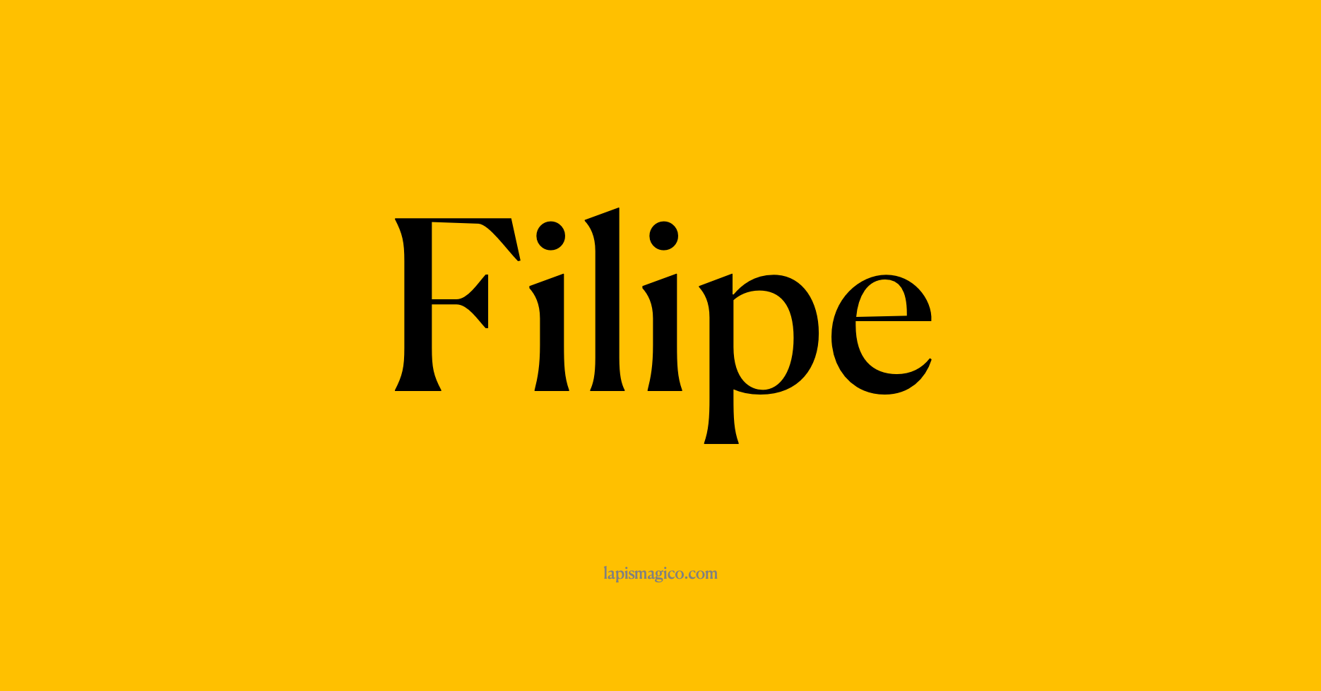 Nome Filipe