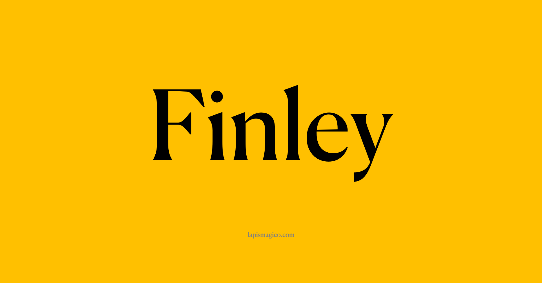Nome Finley