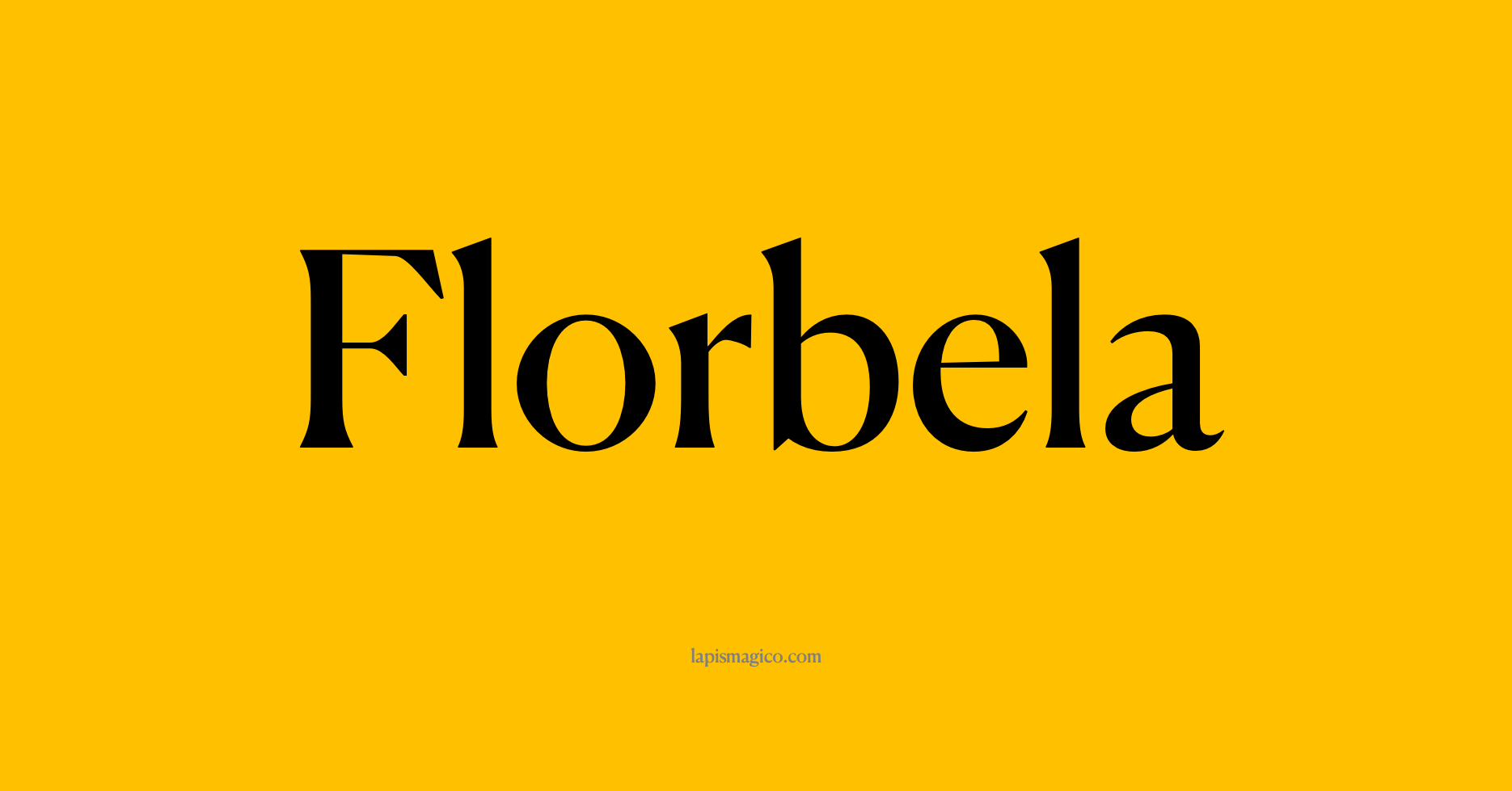 Nome Florbela