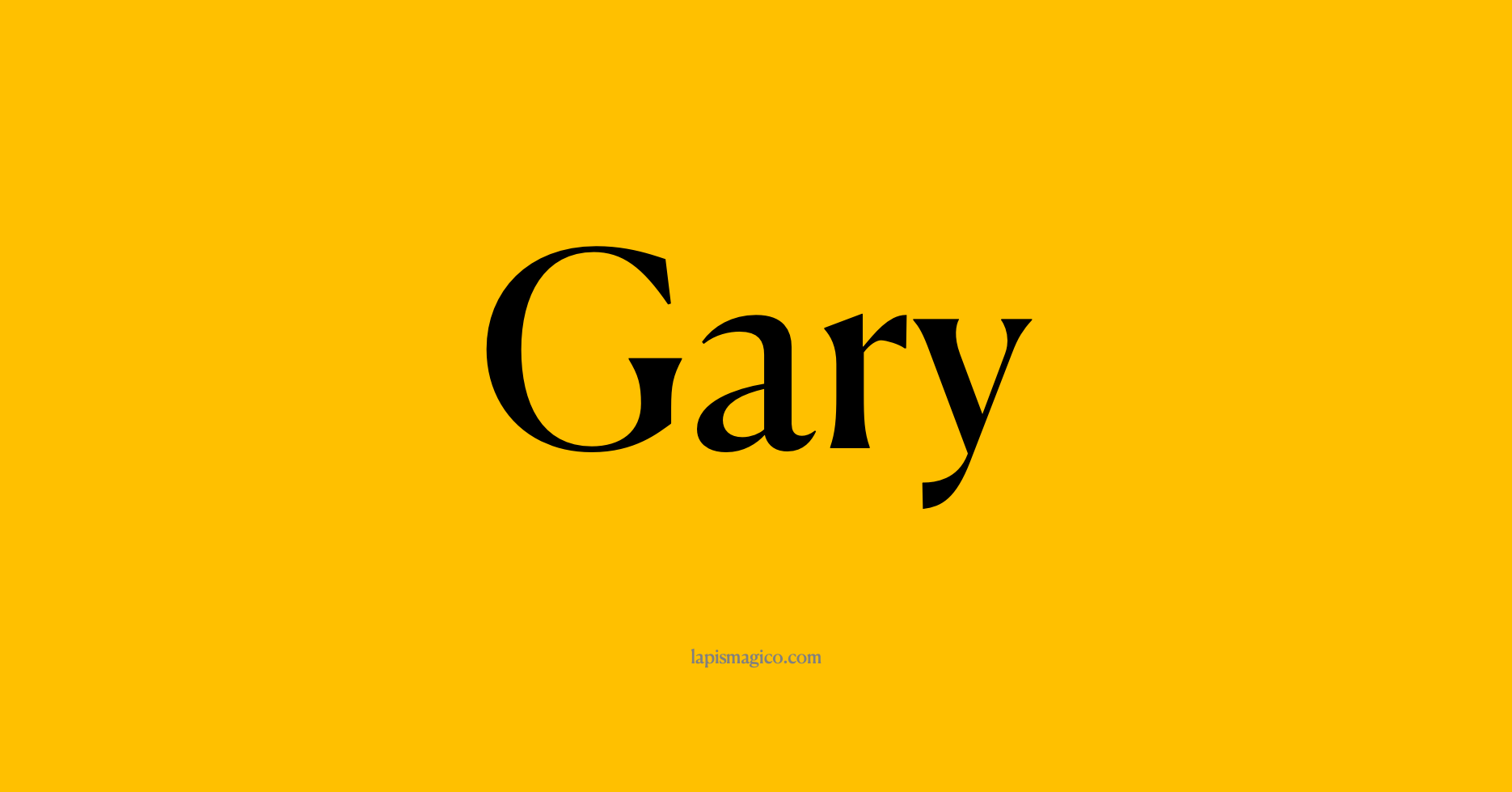 Nome Gary